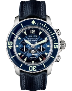 PRE-OWNED Blancpain Fifty Fathoms Complete Calendar Flyback Chronograph